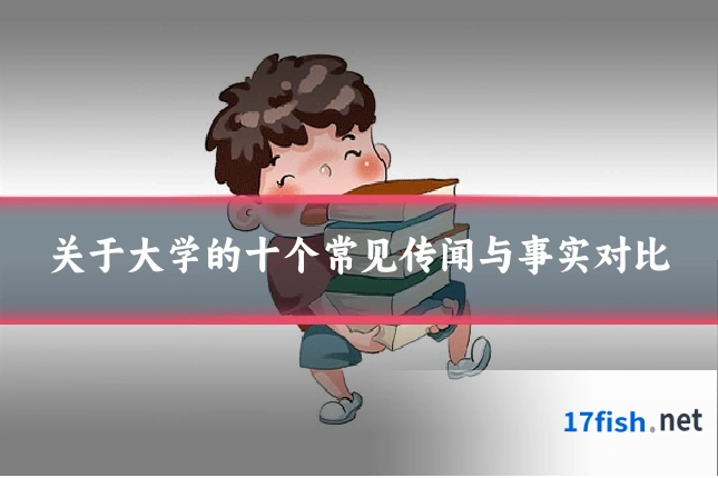关于大学的十个常见传闻与事实对比