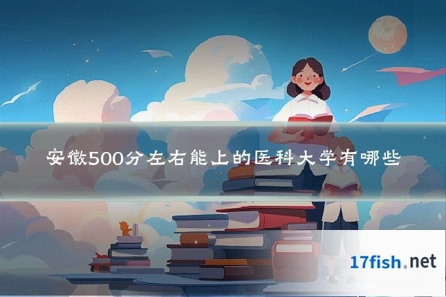安徽500分左右能上的医科大学有哪些