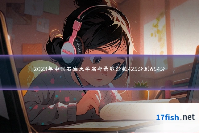 2023年中国石油大学高考录取分数425分到654分
