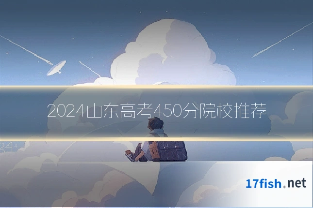 2024山东高考450分院校推荐