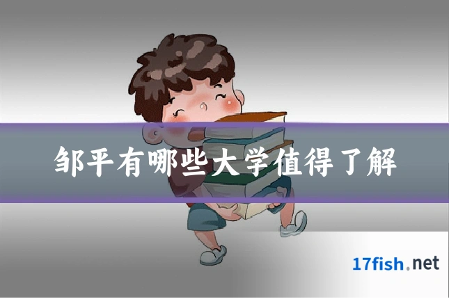 邹平有哪些大学值得了解
