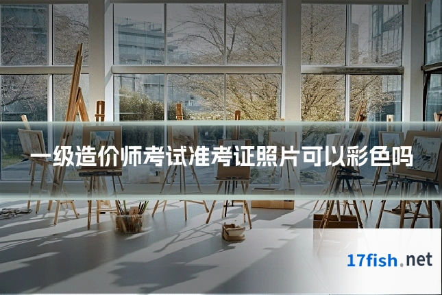 一级造价师考试准考证照片可以彩色吗