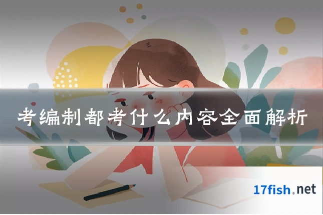 考编制都考什么内容全面解析