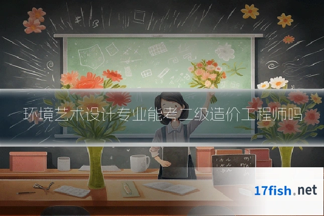 环境艺术设计专业能考二级造价工程师吗