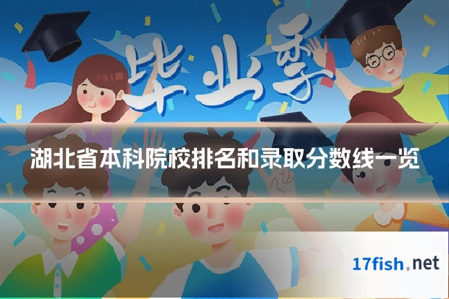 湖北省本科院校排名和录取分数线一览