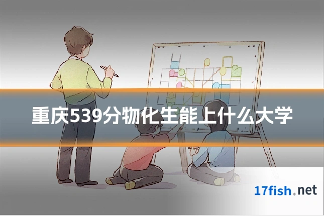 重庆539分物化生能上什么大学