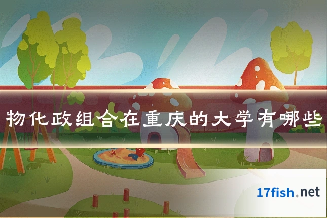 物化政组合在重庆的大学有哪些