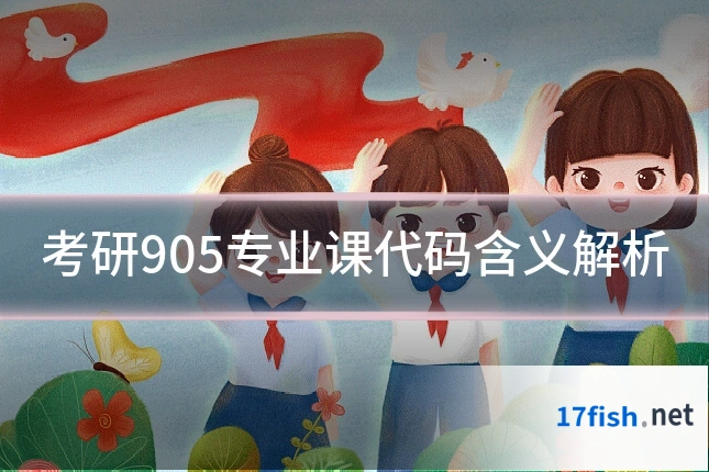 考研905专业课代码含义解析
