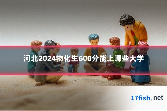河北2024物化生600分能上哪些大学