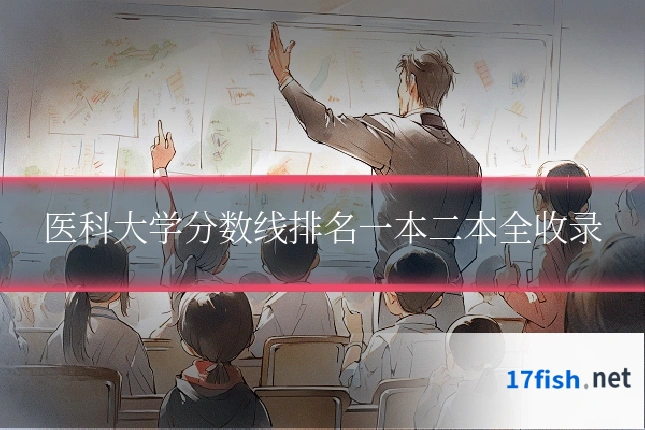 医科大学分数线排名一本二本全收录