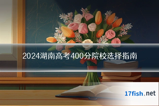 2024湖南高考400分院校选择指南