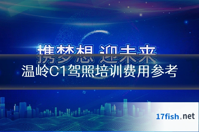温岭C1驾照培训费用参考