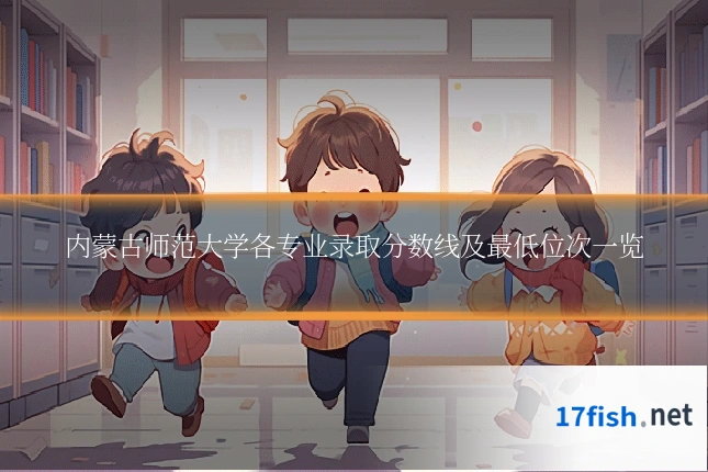 内蒙古师范大学各专业录取分数线及最低位次一览