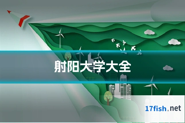 射阳大学大全