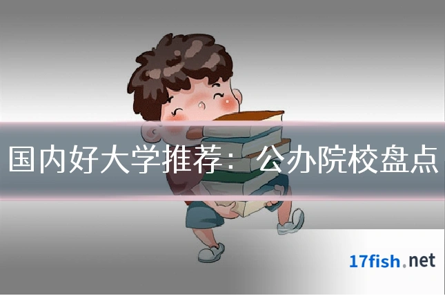 国内好大学推荐：公办院校盘点