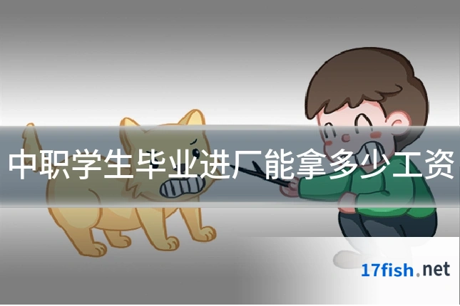中职学生毕业进厂能拿多少工资