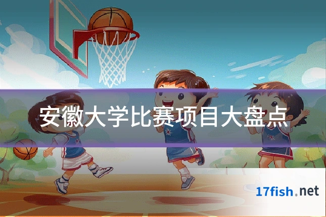 安徽大学比赛项目大盘点