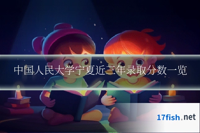 中国人民大学宁夏近三年录取分数一览