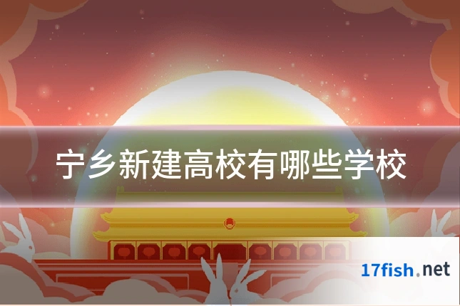宁乡新建高校有哪些学校