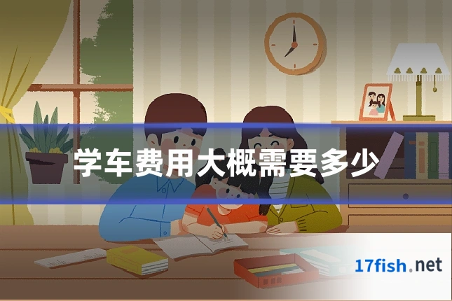 学车费用大概需要多少