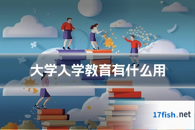 大学入学教育有什么用