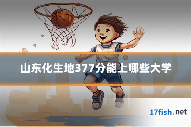 山东化生地377分能上哪些大学
