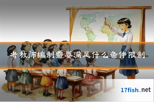 考教师编制需要满足什么条件限制