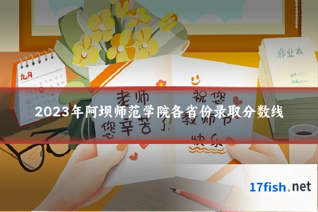 2023年阿坝师范学院各省份录取分数线