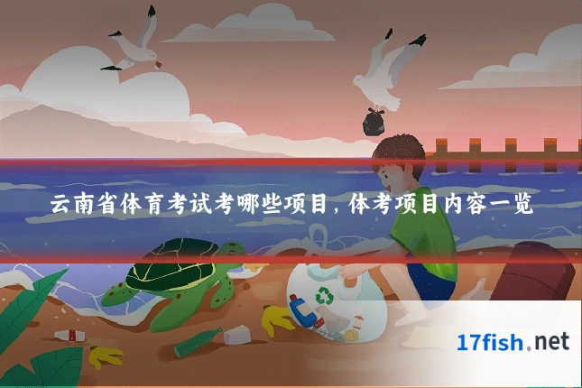 云南省体育考试考哪些项目,体考项目内容一览