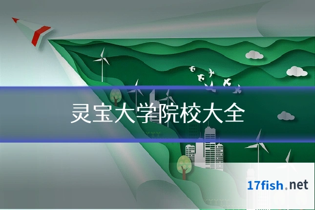 灵宝大学院校大全