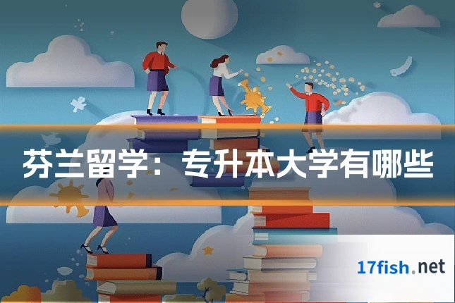 芬兰留学：专升本大学有哪些