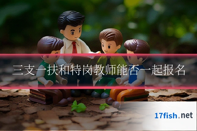 三支一扶和特岗教师能否一起报名