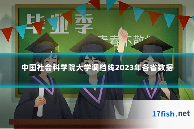 中国社会科学院大学调档线2023年各省数据