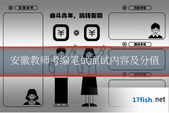 安徽教师考编笔试面试内容及分值