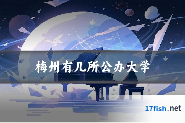 梅州有几所公办大学