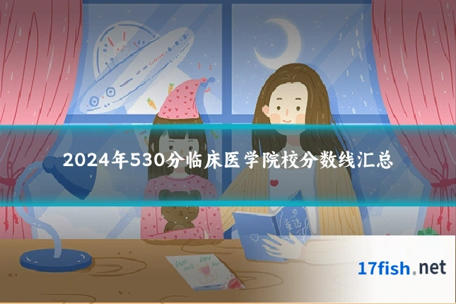 2024年530分临床医学院校分数线汇总