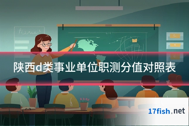 陕西d类事业单位职测分值对照表