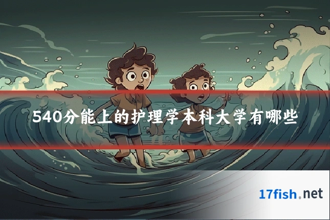 540分能上的护理学本科大学有哪些