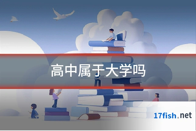 高中属于大学吗