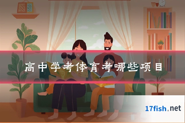 高中学考体育考哪些项目