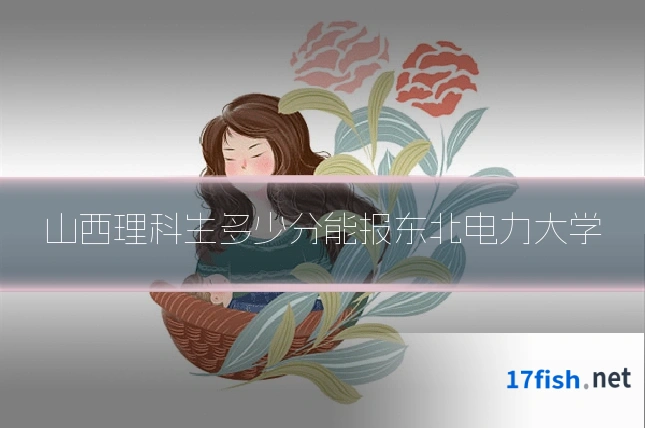 山西理科生多少分能报东北电力大学