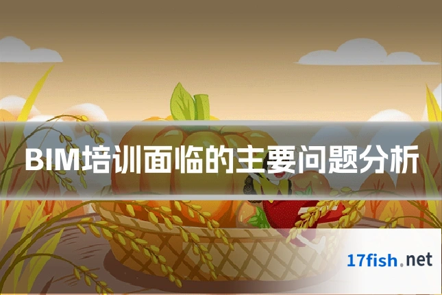 BIM培训面临的主要问题分析
