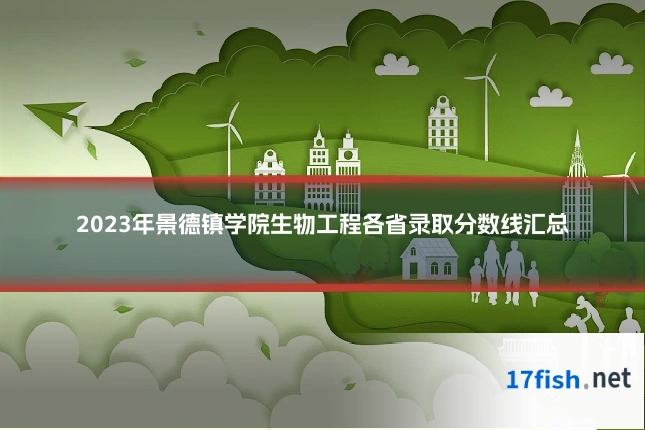2023年景德镇学院生物工程各省录取分数线汇总