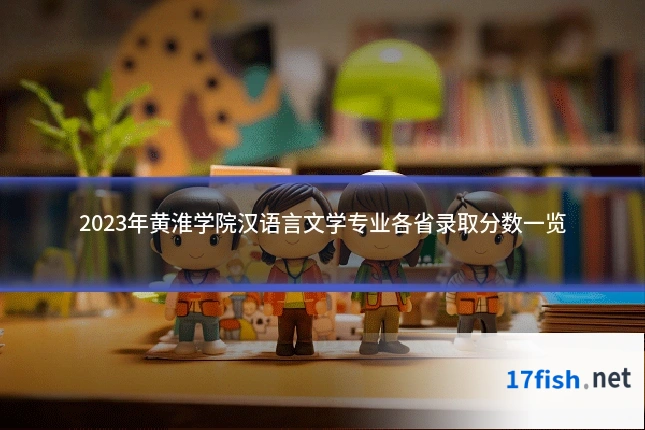 2023年黄淮学院汉语言文学专业各省录取分数一览