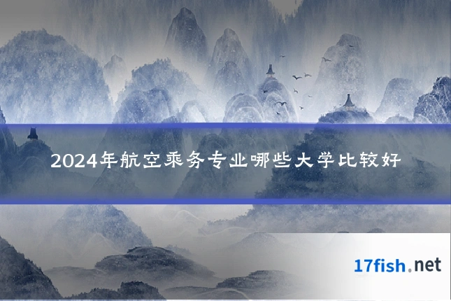 2024年航空乘务专业哪些大学比较好
