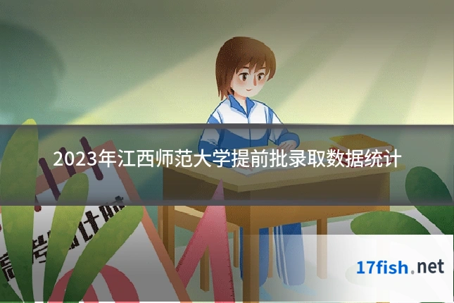 2023年江西师范大学提前批录取数据统计