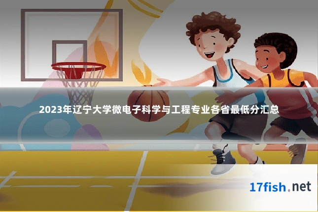 2023年辽宁大学微电子科学与工程专业各省最低分汇总