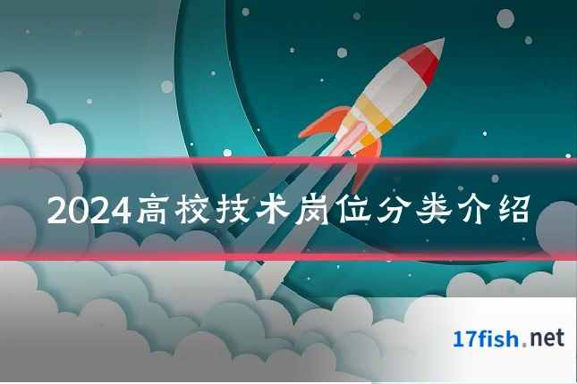 2024高校技术岗位分类介绍