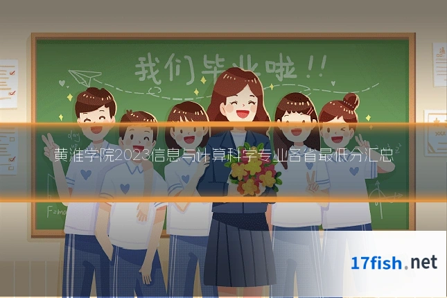 黄淮学院2023信息与计算科学专业各省最低分汇总