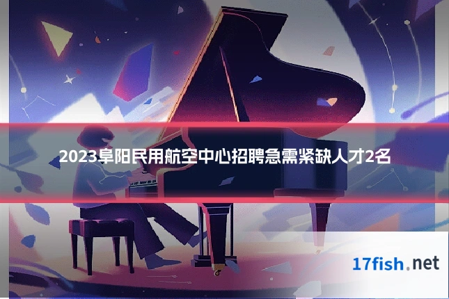 2023阜阳民用航空中心招聘急需紧缺人才2名